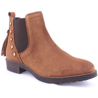 Sapatos Mulher Botins Drakart L Ankle boots CASUAL Camel