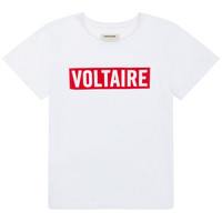 Textil Rapaz T-Shirt mangas curtas Zadig & Voltaire EPICEE Branco