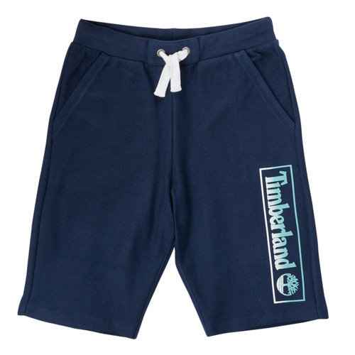 Textil Rapaz Shorts / Bermudas Timberland Rubber PAROSA Marinho