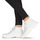 Sapatos Mulher Sapatilhas de cano-alto Moony Mood HIGHER Branco