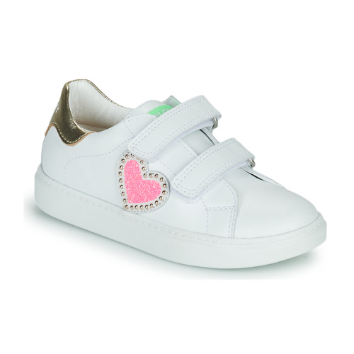 Sapatos Rapariga Sapatilhas Pablosky TOMI Branco / Rosa