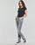 Textil Mulher Calças Jeans G-Star Raw Noxer straight Cinza