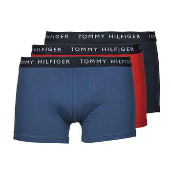 Roupa de interior Homem Boxer Tommy Hilfiger TRUNCK X3 Preto / Azul / Vermelho