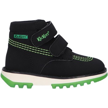 Sapatos Criança Botas baixas Kickers 878750-10 KICKFUN Negro
