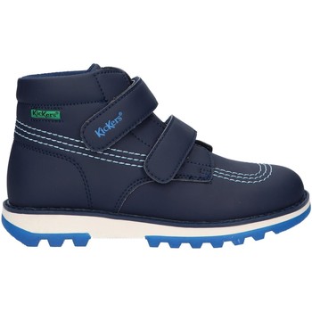 Sapatos Criança Botas baixas Kickers 878750-10 KICKFUN Azul