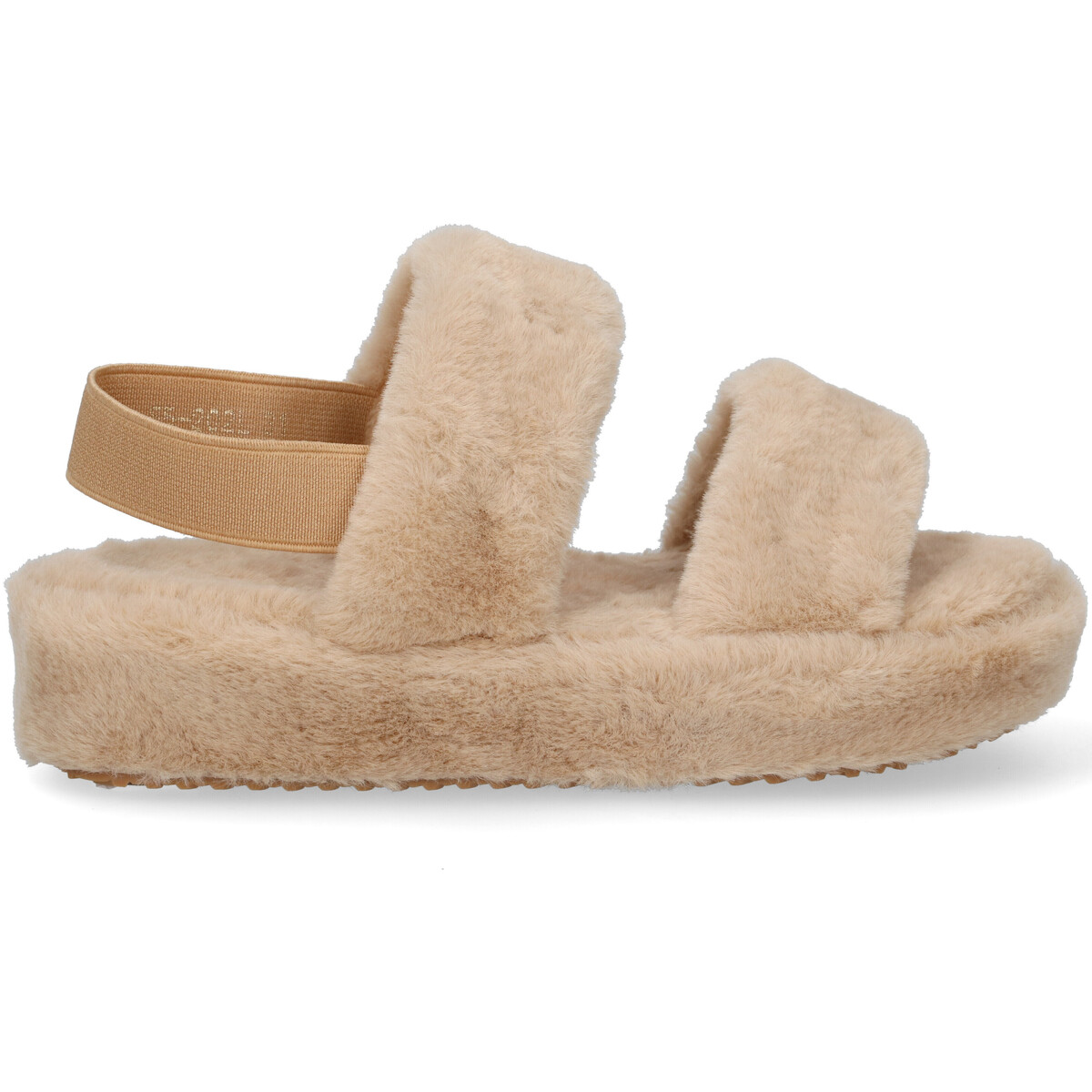 Sapatos Rapariga Chinelos Luna Collection 60420 Bege
