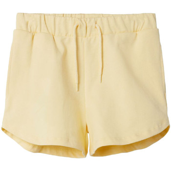Textil Rapariga Shorts / Bermudas Name it  Amarelo