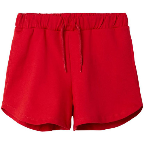 Textil Rapariga Shorts / Bermudas Name it  Vermelho