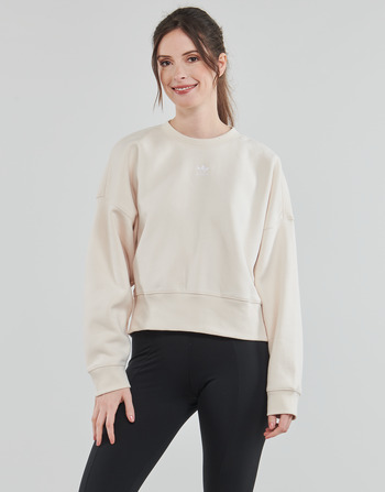 Textil Mulher Sweats adidas Originals SWEATSHIRT Wonder / Branco