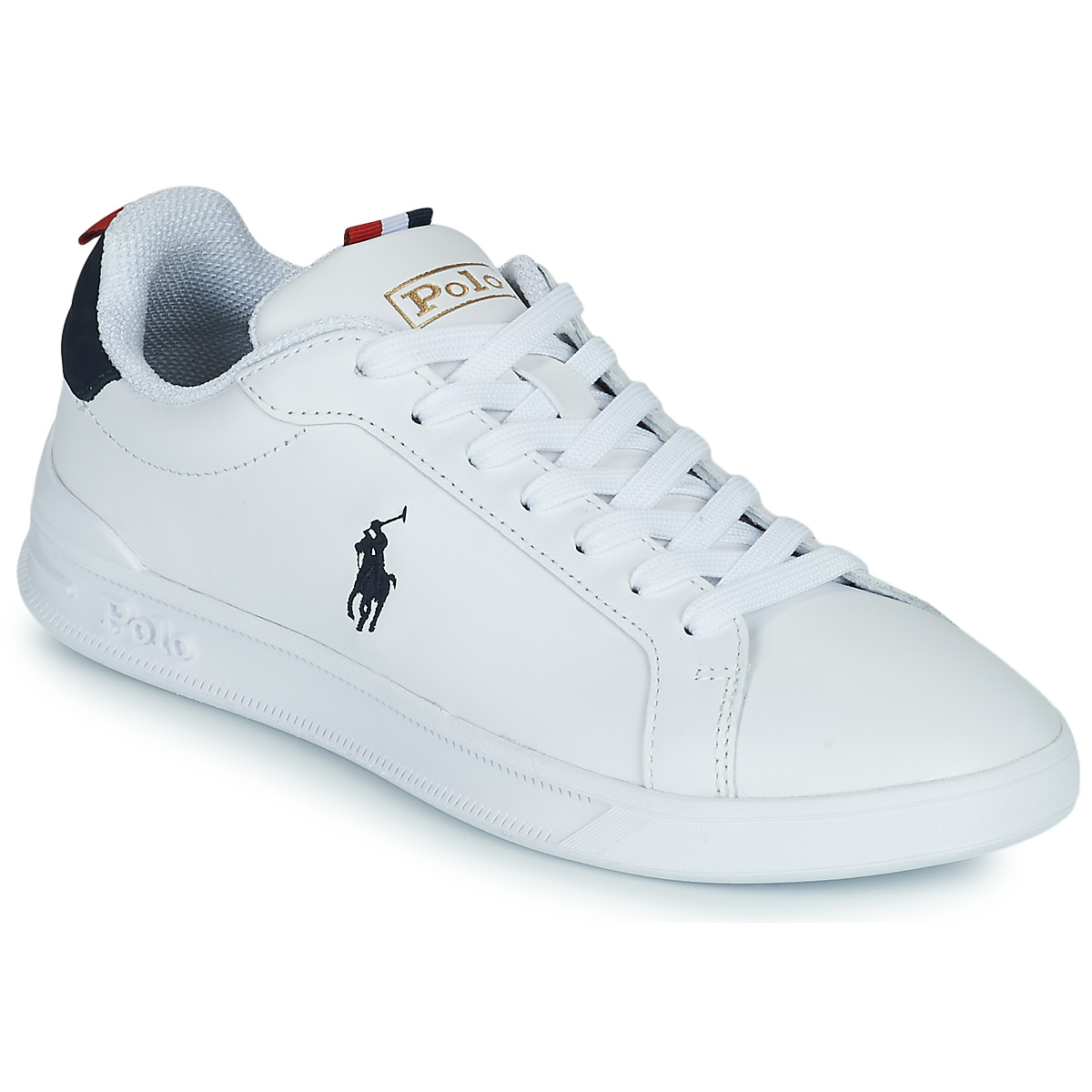 Sapatos Sapatilhas Polo Ralph Lauren zapatillas de running amortiguación media distancias cortas placa de carbono talla 37.5-SNEAKERS-LOW TOP LACE Branco