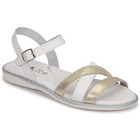Sapatos Rapariga Sandálias Iluminação de exteriormpagnie IZOEGL Branco / Ouro