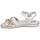 Sapatos Rapariga Sandálias Citrouille et Compagnie IZOEGL Branco / Ouro