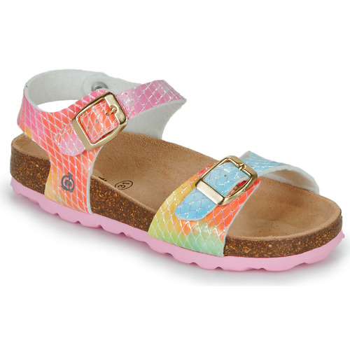 Sapatos Rapariga Sandálias Sempre aos quadrados ARCENCIEL Rosa / Multicolor