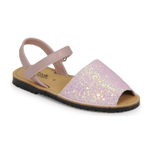 Sapatos Rapariga Sandálias Toalha de praiampagnie SQUOUBEL Rosa