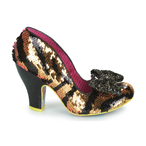 Irregular Choice Nick of Time Preto / Ouro