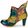 Sapatos Mulher Botins Irregular Choice Miaow Verde / Amarelo