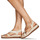 Sapatos Mulher Sandálias Pikolinos CADAQUES W8K Bege / Ouro / Branco