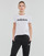 Textil Mulher T-Shirt mangas curtas Adidas Sportswear LIN T-SHIRT Branco / Preto