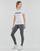 Textil Mulher Collants sweater Adidas Sportswear LIN Leggings Escuro / Cinzento / Vivid / Vermelho