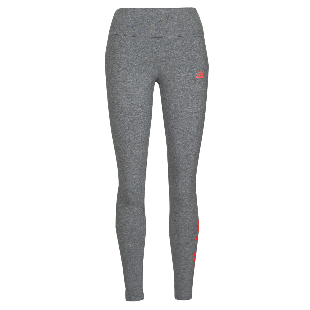 Textil Mulher Collants Adidas sweater Sportswear LIN Leggings Escuro / Cinzento / Vivid / Vermelho