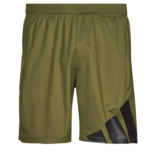 Textil Homem Shorts / Bermudas adidas pointed Performance 4K 3 BAR SHORT Cáqui