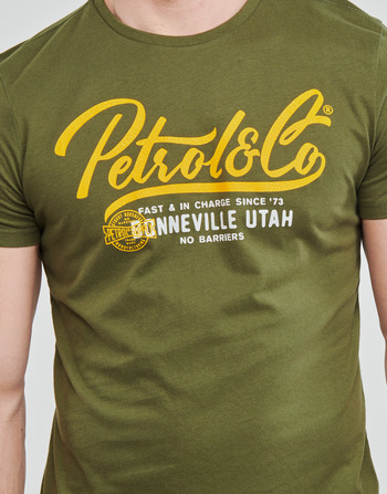 Petrol Industries T-Shirt SS Classic Print Pó / Exército