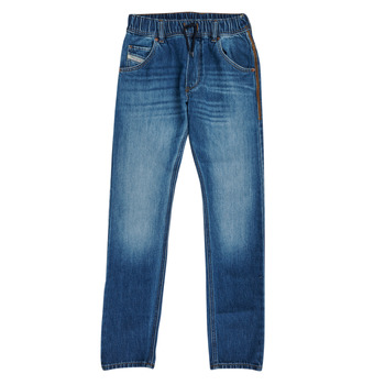 Textil Rapaz Calças Jeans Diesel KROOLEY NE Azul