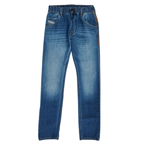 Textil Rapaz Calças grijs Jeans Diesel KROOLEY NE Azul