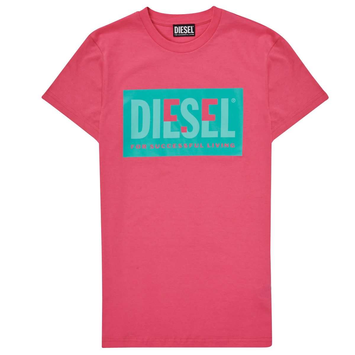 Textil Rapariga T-Shirt Not mangas curtas Diesel TMILEY Rosa