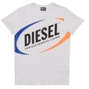 Textil Rapaz T-Shirt mangas curtas Diesel MTEDMOS Branco