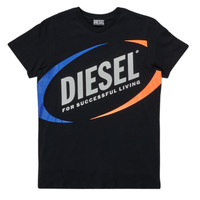 Textil Rapaz T-Shirt mangas curtas Diesel MTEDMOS Preto