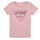 Textil Rapariga T-Shirt mangas curtas Guess LIO Rosa
