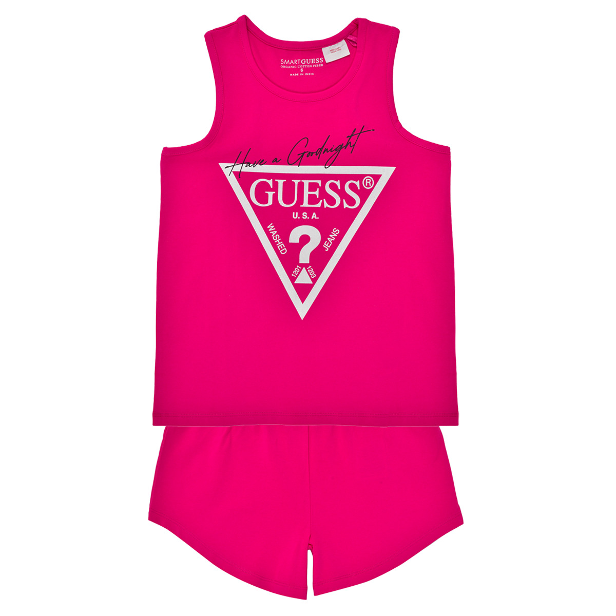 Textil Rapariga Pijamas / Camisas de dormir TMESCA Guess GAMEE Rosa