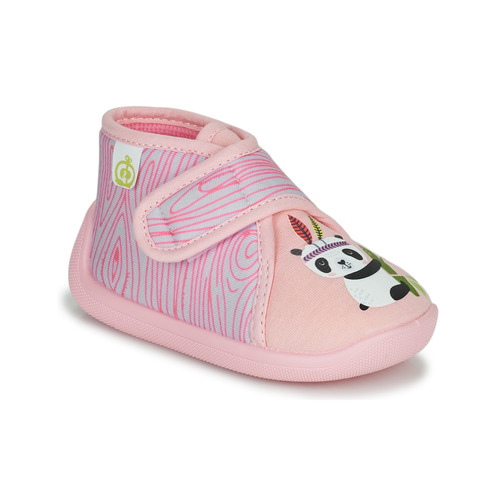 Sapatos Rapariga Chinelos Sapato de vela NEW 3 Drágea / Cinza-rosa