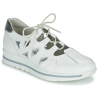Sapatos Mulher Sapatilhas Dorking ALGAS Branco / Prata