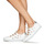 Sapatos Mulher Sapatilhas Dorking ALGAS Branco / Prata