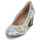 Sapatos Mulher Escarpim Dorking GEMINIS Multicolor / Branco