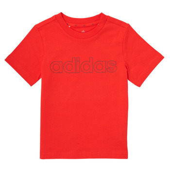 Textil Rapaz T-Shirt mangas curtas adidas Performance ELORRI Vermelho