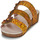 Sapatos Mulher Chinelos Laura Vita BRCYANO 0122 Amarelo