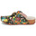Sapatos Mulher Tamancos Laura Vita BRCYANO 20 Preto / Multicolor