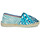 Sapatos Mulher Alpargatas Art of Soule LEAF-BLUE Azul