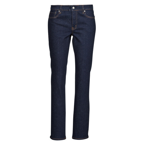 Textil Mulher Calças Jeans Fatos e shorts de banho MIDRISE STRT-FULL LENGTH-STRAIGHT Azul