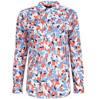 Textil Mulher camisas Lauren Ralph Lauren COURTENAY-LONG SLEEVE-BUTTON FRONT SHIRT Multicolor