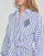 Textil Mulher Vestidos curtos Camiseta Cropped Tommy Jeans Logo Branca ESSIEN-LONG SLEEVE-DAY DRESS Polo Ralph Lauren Jeans mit geradem Bein Blau