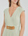 Textil Mulher Vestidos compridos Lauren Ralph Lauren VATRIZIA-SHORT SLEEVE-DAY DRESS Verde