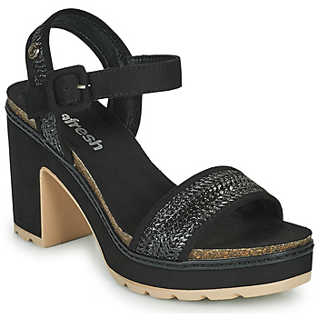 Sapatos Mulher Sandálias Refresh 79787-BLACK Preto