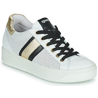 Sapatos Mulher Sapatilhas IgI&CO 1659222 Branco / Preto