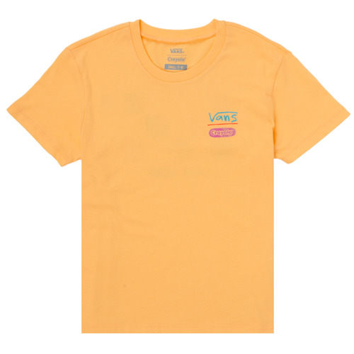 Textil Rapariga T-Shirt mangas curtas alternative Vans alternative Vans X CRAYOLA CREW Amarelo