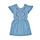 Textil Rapariga Bahia Knotted Twill Mini Shirt Dress Womens Pink LARRIE Azul