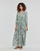 Textil Mulher Vestidos compridos Ikks BU30275 Verde